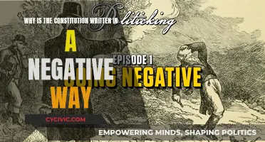 The Constitution's Negative Framing: Why This Choice?