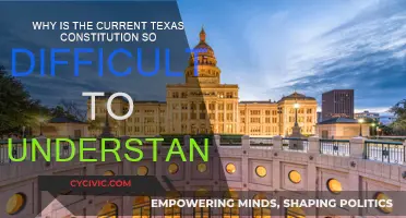 Texas Constitution: Why So Confusing?