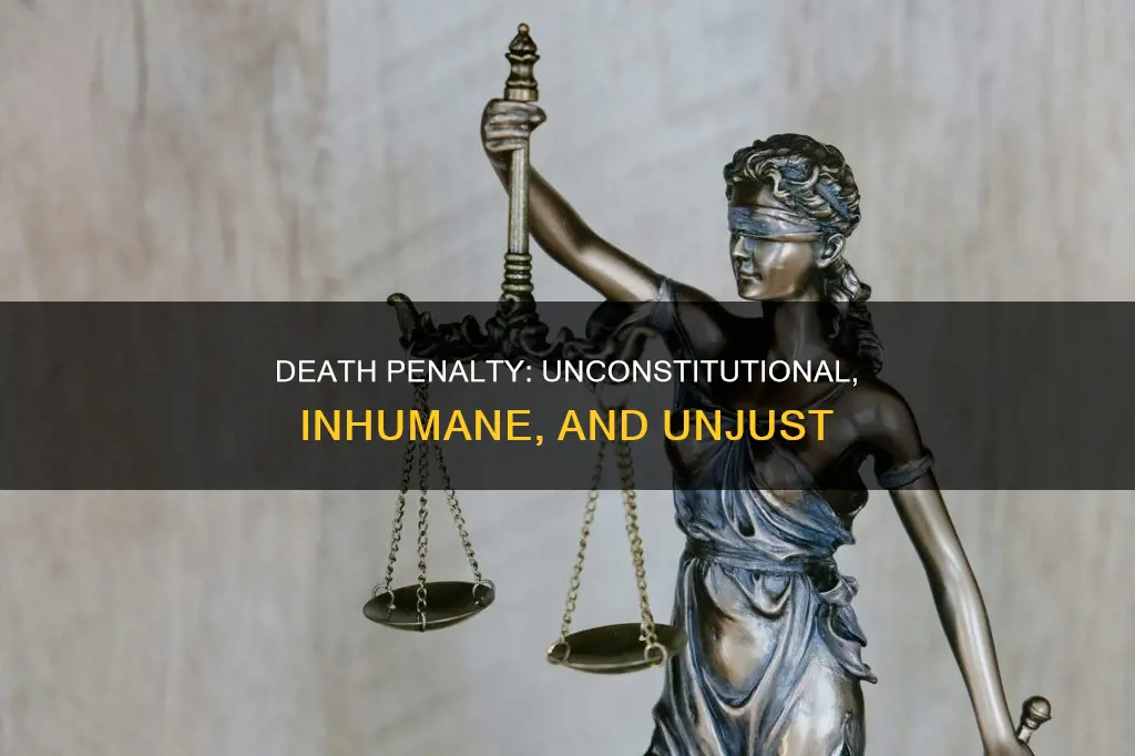 why is the death penalty against the constitution