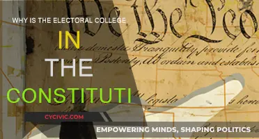 The Electoral College: Why It's in the Constitution