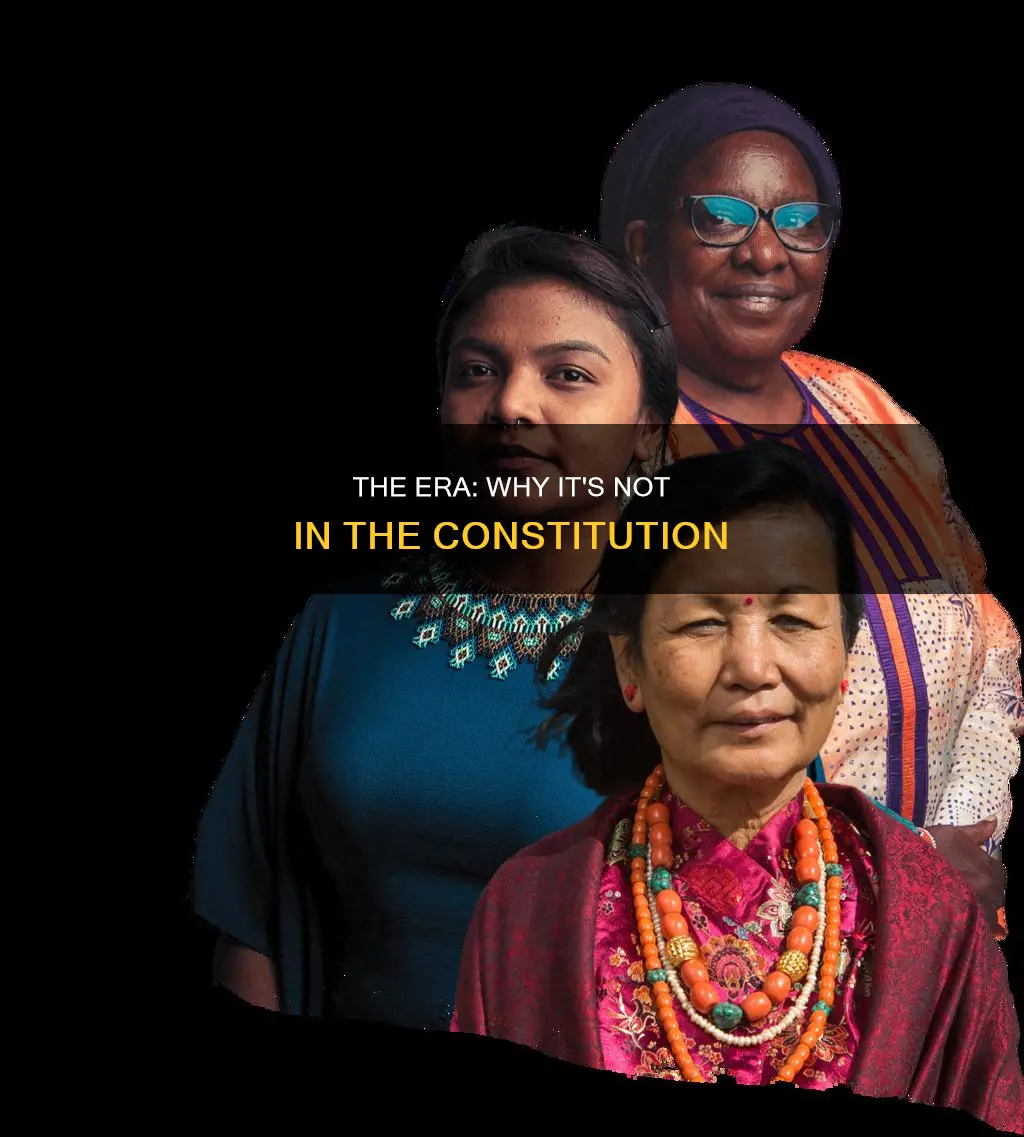 why is the equal rights amendment not in the constitution