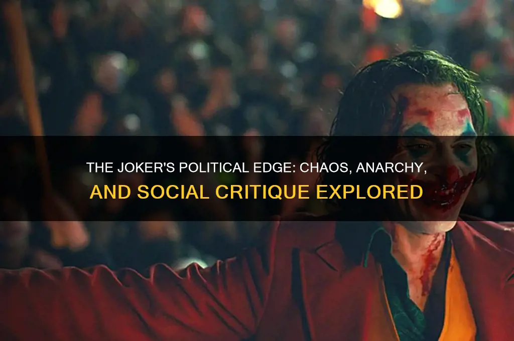 why is the joker political