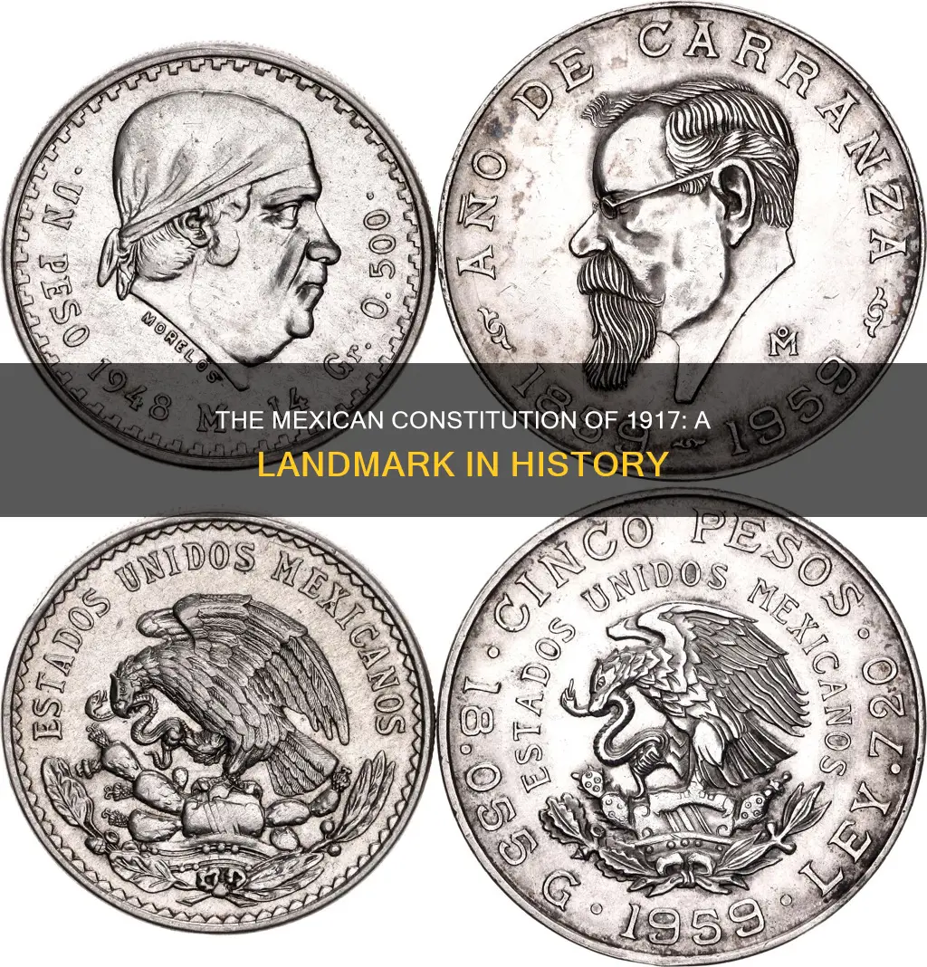 why is the mexican constitution of 1917 significant