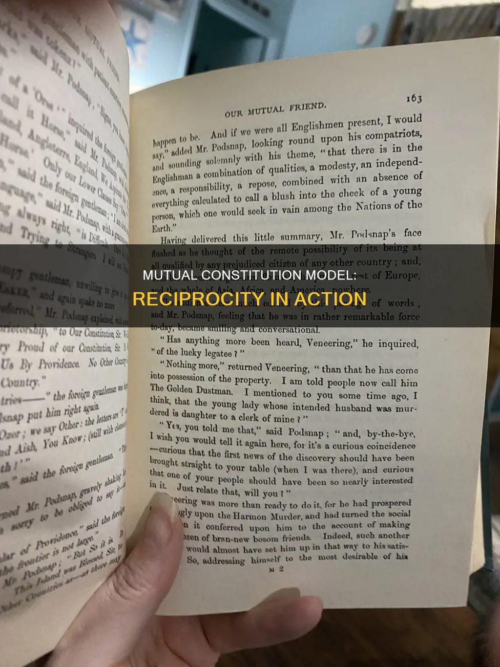 why is the mutual constitution model reciprocal in its formulation