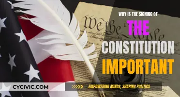 The Constitution's Signing: A Historic Turning Point