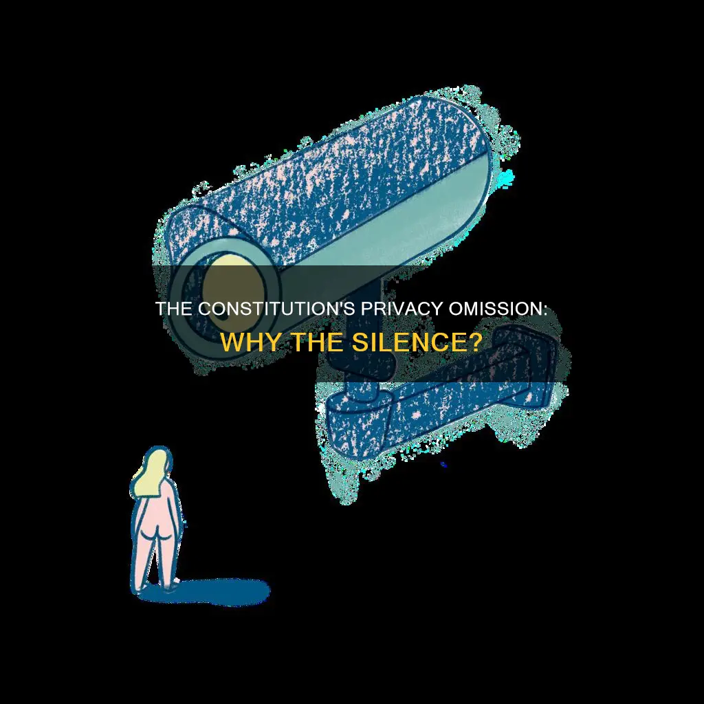 why is the word privacy not mentioned in the constitution
