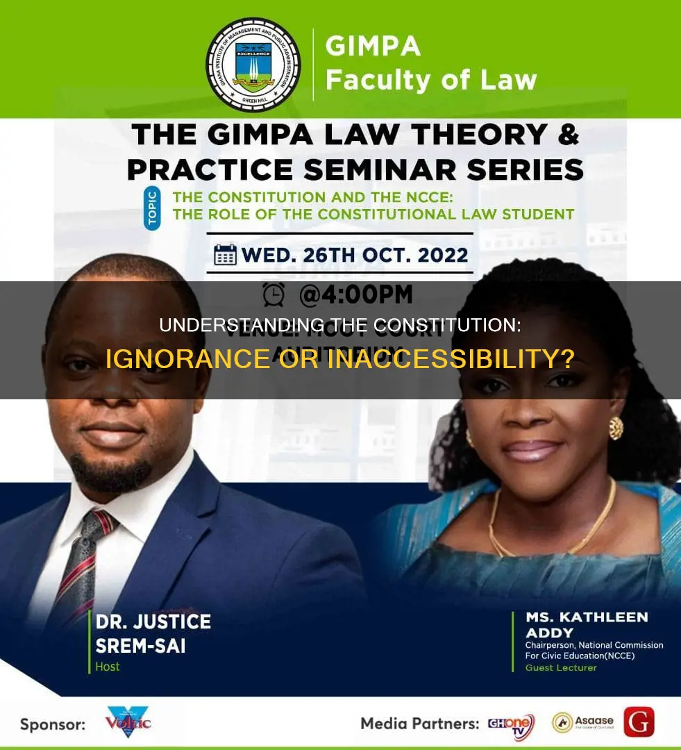 why is there such widespread ignorance about constitution