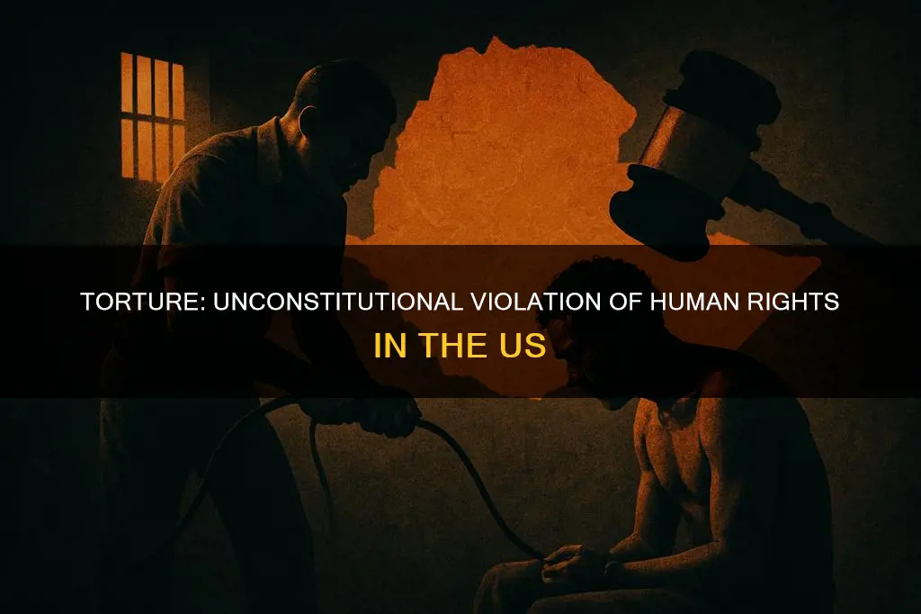 why is torture a violation of the us constitution
