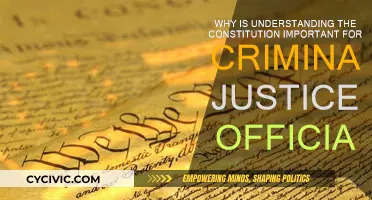 Constitution Comprehension: Criminal Justice Officials' Priority