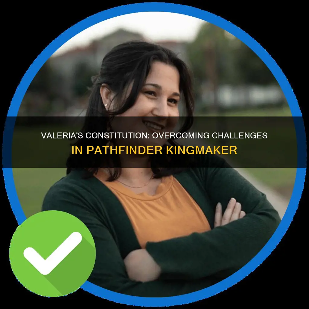 why is valeria constantly making constitution checks pathfinder kingmaker