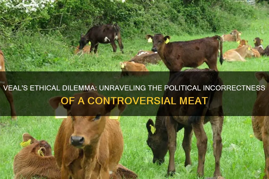 why is veal politically incorrect