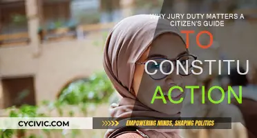 Jury Duty: A Citizen's Constitutional Duty