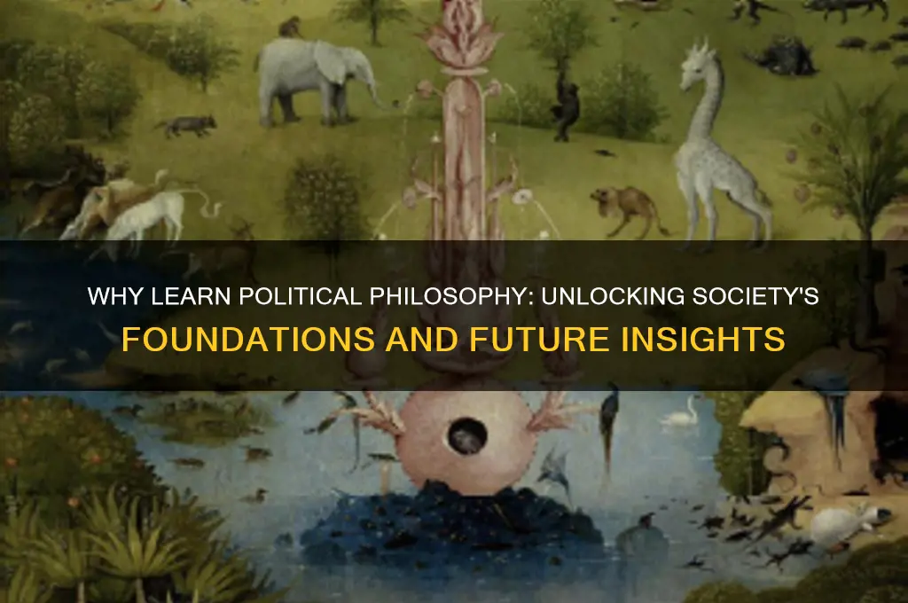 why learn political philosophy