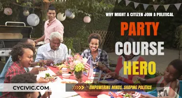 Why Citizens Join Political Parties: Motivations and Benefits Explored