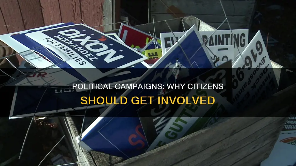 why might a citizen work on a political campaign apex