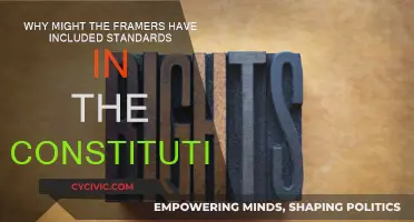 Founders' Vision: Standards in the Constitution