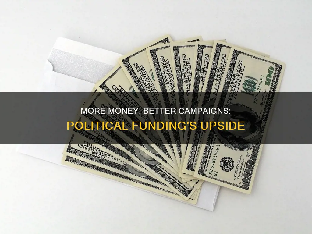 why more money in political campaigns is god