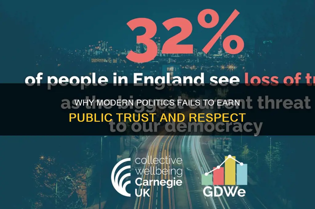 why nobody takes politics seriously