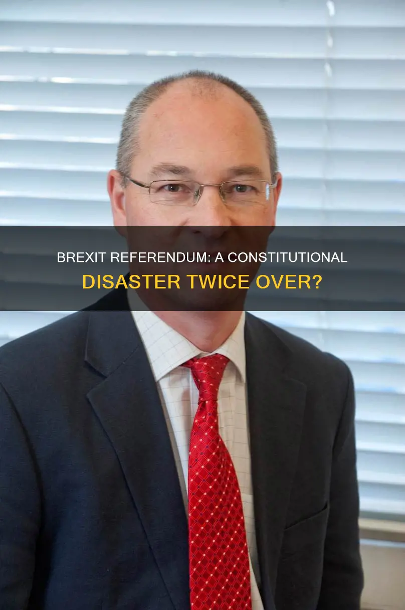 why not a second brexit referendum constitutional disaster