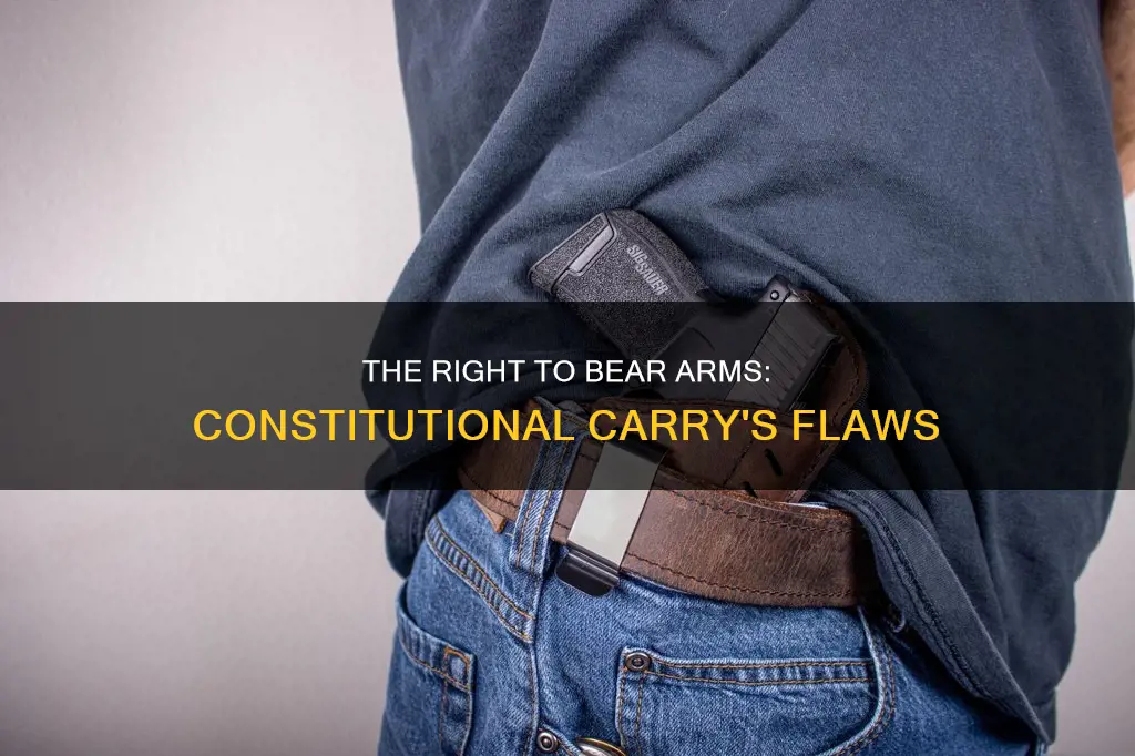 why not constitutional carry