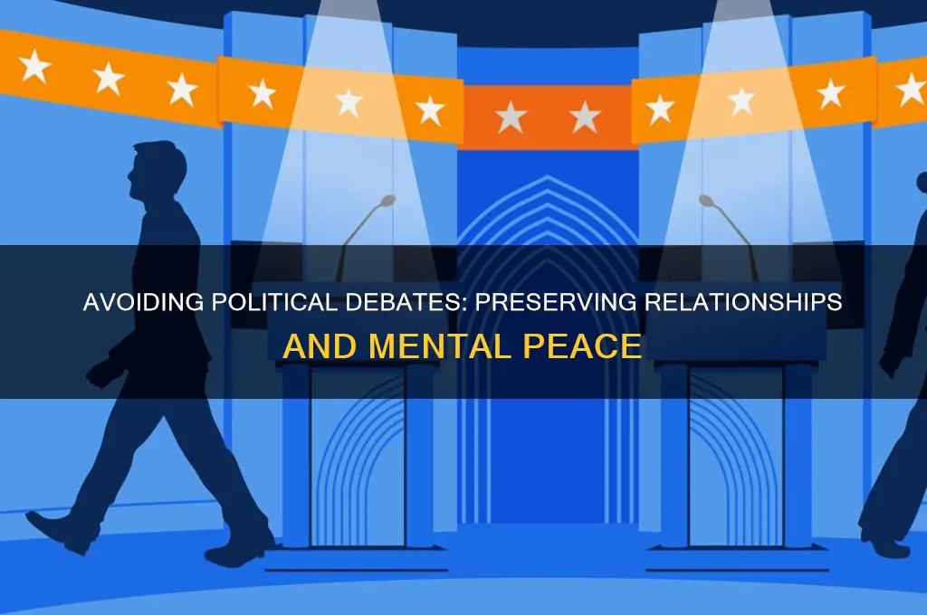 why not to discuss politics