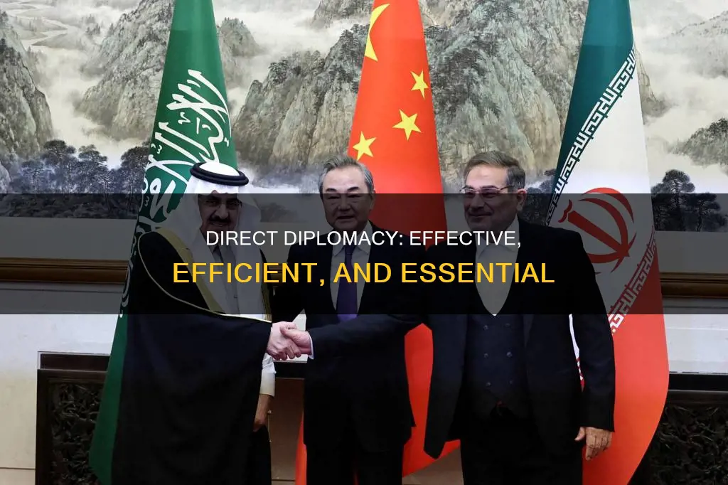 why odes direct diplomacy work