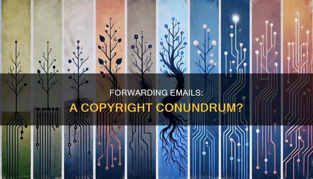 why passing along an email may constitute copyright infringement