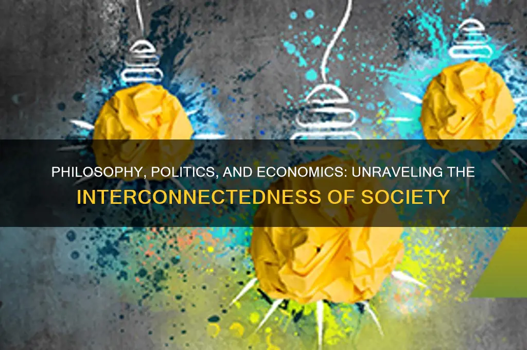 why philosophy politics and economics
