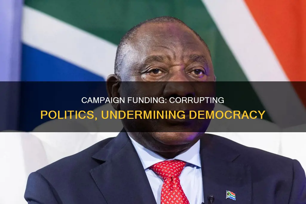 why political campaign funding is bad