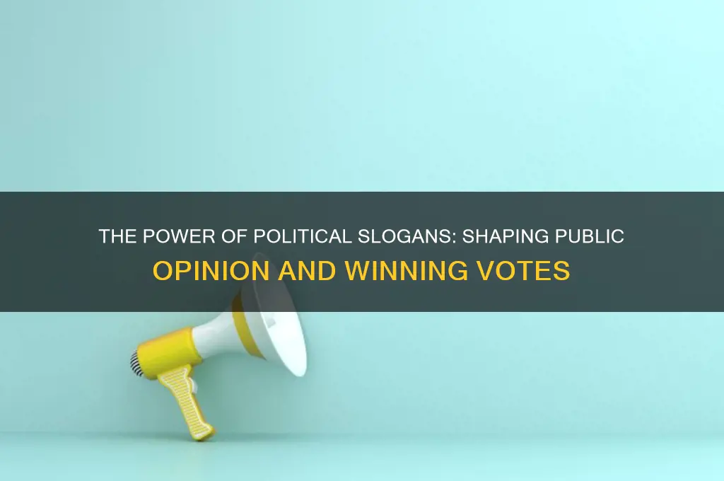 why political parties use slogans