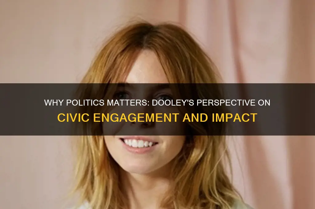 why politics matters dooley