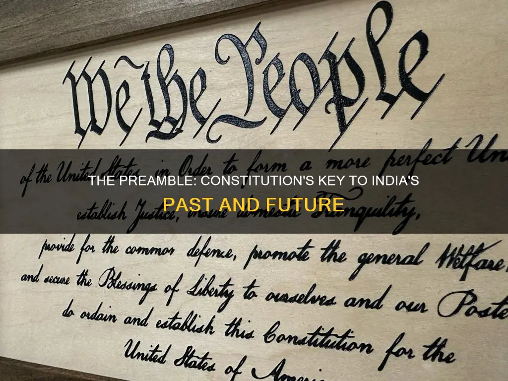 why preamble is called the key to open the constitution