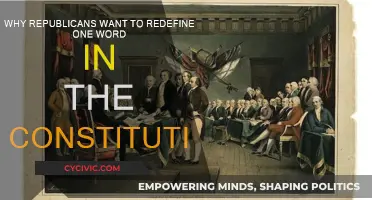 The One-Word Change Republicans Want in the Constitution