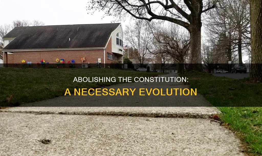 why should we get rid of the constitution