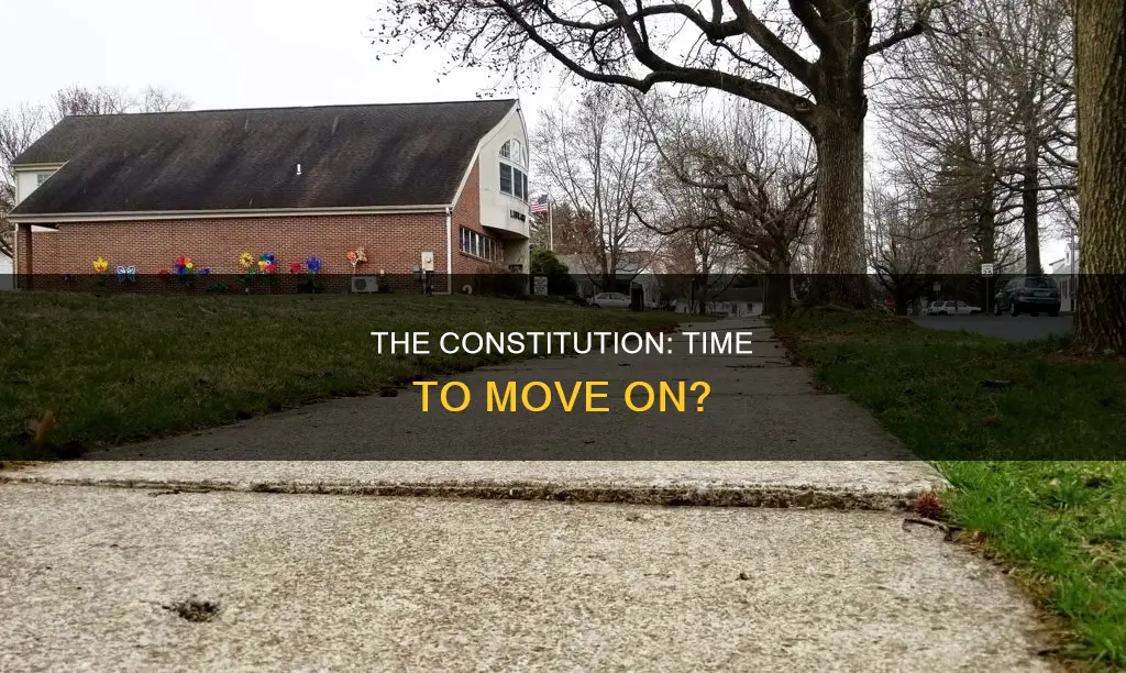 why should we give up on the constitution