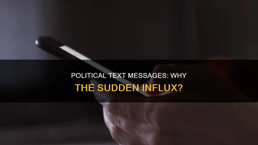 why so many political text messages