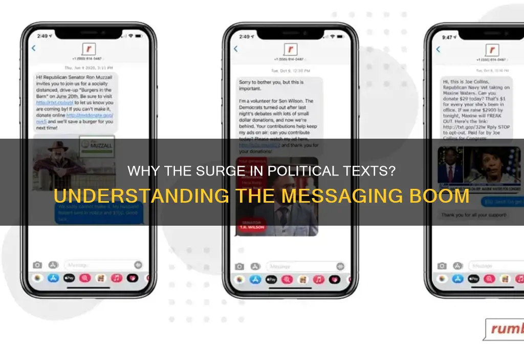 why so many political texts