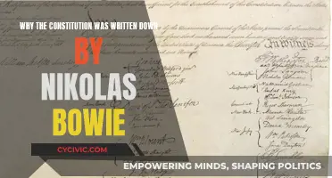 The Constitution's Written Legacy by Nikolas Bowie