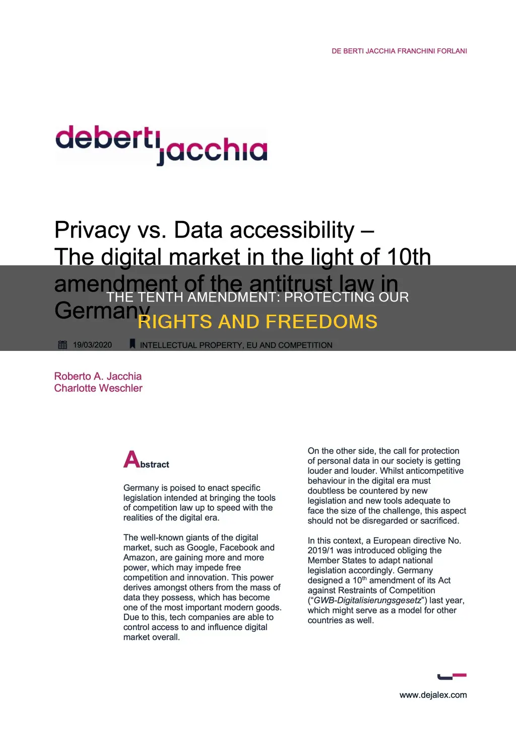 why the constitution