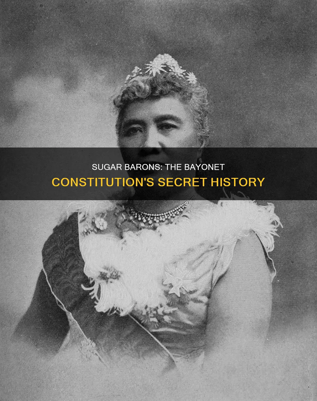 why the sugar owners were behind the bayonet constitution