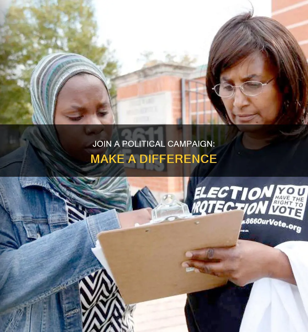 why to join a campaign political