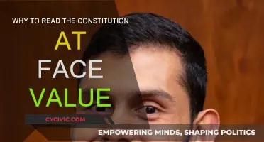 Understanding the Constitution: Reading It Literally