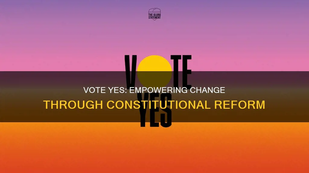 why vote yes for referendum amend constitution