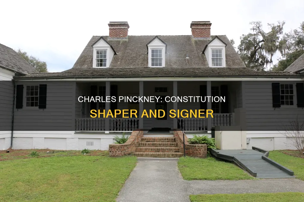 why was charles pinckney important in the constitution
