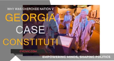 Cherokee Nation's Constitutional Rights: Cherokee Nation v. Georgia