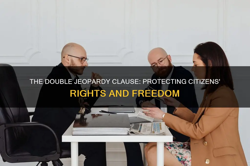 why was double jeopardy added to the constitution