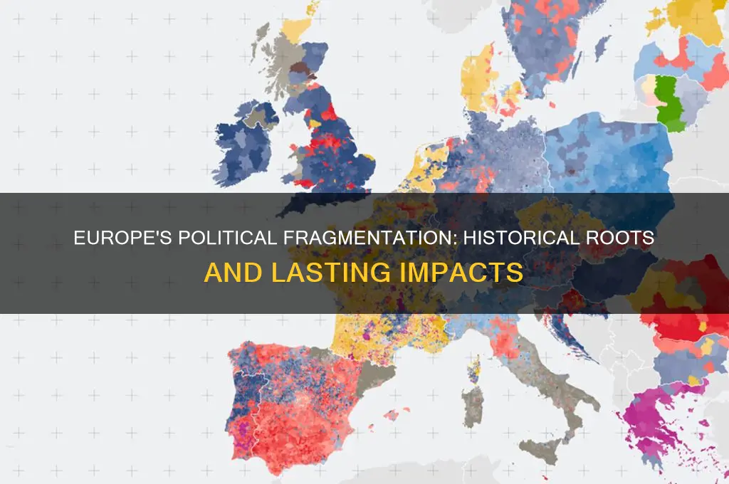 why was europe politically fragmented