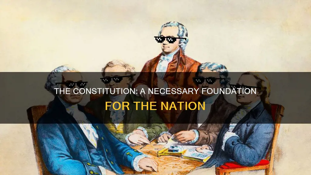 why was it best to sign the constitution