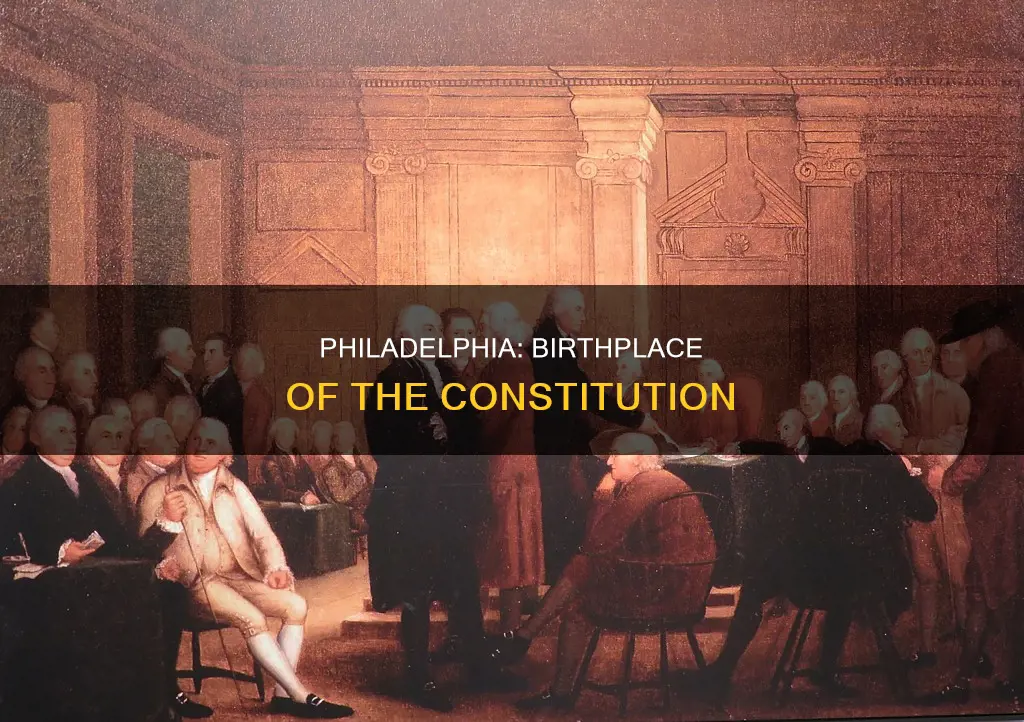 why was philadelphia the city to write the constitution