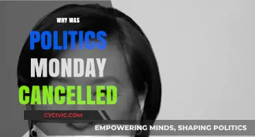 Why Politics Monday Was Cancelled: Unraveling the Sudden Discontinuation